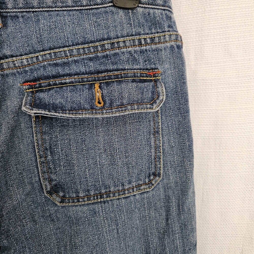 Slim Boot Cut‎ Jeans Low Rise Work Jean - Picture 4 of 9